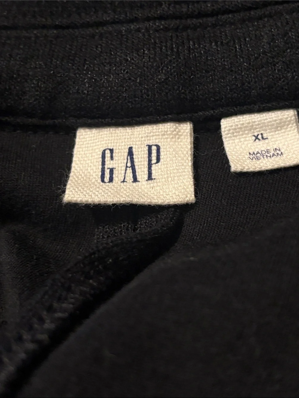 GAP Black Blazer One Button Closure  With Pockets